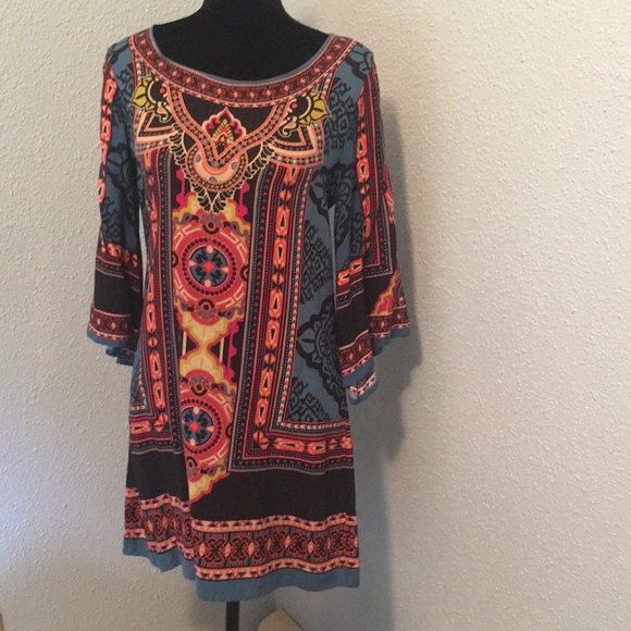 ❣️3 for $12❣️😘Boho shift dress😘 - Picture 2 of 4